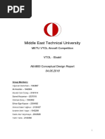 VTOL Conceptual Design Report