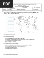 Evaluacion Del Primer Periodo Quinto Mayo Sociales