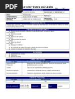 Perfil de Puesto Ayudante General