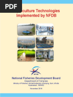 14 Aquaculture Technologies Implemented by NFDB