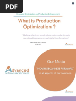 What Is Production Optimization ?