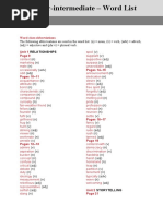 Upper Intermediate Wordlist