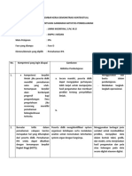 Lembar Kerja Demonstrasi Kontekstual