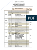 Academic Calendar 2021