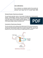 Notes Synchronous Generators Alternators