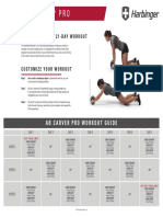 Carve Your Core 21-Day Workout: Ab Carver Pro Workout Guide