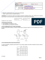 Quimica 4to de Secundaria William Shakespeare 3 de Junio