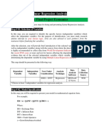 Linear Regression Analysis