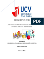 Estadistica Aplicada A La Investigacion Cientifica