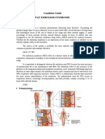 Candidate Guide Trauma Case Fat Embolism Syndrome