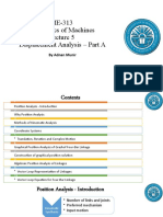 Lecture 5 - Displacement Analysis - Part A