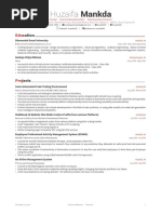 Huzaifa Resume