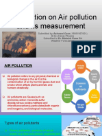 Presentation On Air Pollution and Its Measurement