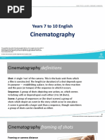 Eng Yrs7to10 Resource04 Secondarycinematic - Cinematography - Framing