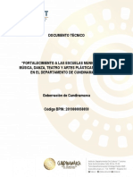 Documento Técnico Proyecto Dpto Cundinamarca 2019000050059 - Aprobado