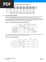 6.6 Instruction Execution Timing: 6.5.1 SPH and SPL - Stack Pointer High and Stack Pointer Low Register