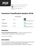 Pavement Classification Number (PCN)