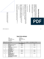 07.03 Spare Parts Catalogue