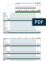 Personal Budget: FEB MAY AUG NOV