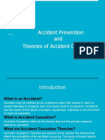 Accident Prevention and Theories of Accident Causation