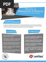 Maestría En: Administración de Proyectos