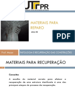 Aula 8 - Materiais