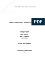 Manejo de Desinfectantes, Antisepticos y Antimicrobianos 2.0