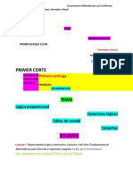 Primer Corte: Primera Entrega