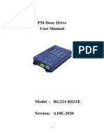 PM Door Drive User Manual