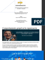 Comportamiento Grupal en La Organización