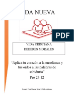 Vida Cristiana Deberes Morales