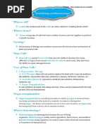 8.cell Biology and Biotechnology Class 10