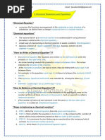 3 Chemical Reactions and Equations New Indian Era by Prashant