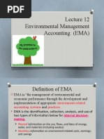 Environmental Management Accounting (EMA)