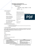 Unfinished Project Proposal With SWOT Analysis