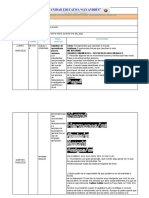 Planificación Semanal