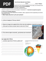 Guía Ciencias Naturales Cuarto Básico Placas Tectonicas.