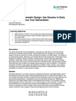 Dynamo For Schematic Design