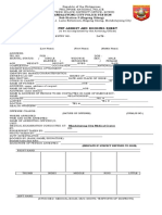 PNP Booking Form