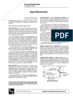 BoletÃ - N de Especificaciones 842-31S