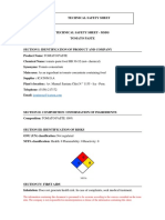 Msds - Pasta Tomate. (Ingles)