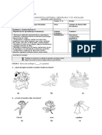 Prueba Diagnostico Historia Primero Basico