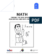 Math 6 DLP 48 - Finding The Base When The Percentage and Rate Are Given