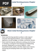 Sheet Metal Forming Process Chapter 7