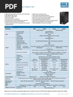 Features: E200+ Series UPS 1:1 Phase 6-10kVA 0.9PF