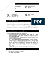 CSC1401 Syllabus Fall2018 Section01