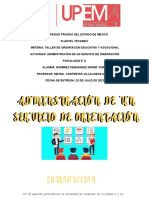 Administración de Servicios de Orientación Educativa