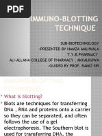 Biotechnology Seminar T.Y.B.Pharm Hamza Amliwala