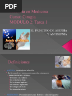 Principio de Asepsia y Antisepsia