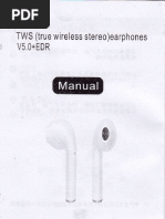 I7 TWS Mini Wireless Earbuds User Manual - 20210510 - 0001